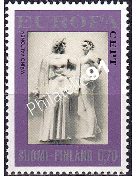 Finlande, n° 713, collection timbres Europa