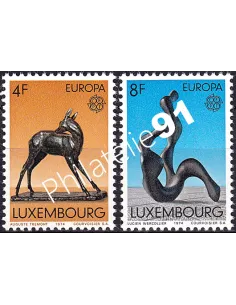 Luxembourg, n° 832 à 833, collection timbres Europa