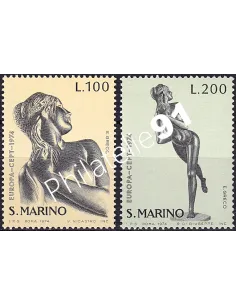 ST-MARIN, n° 873 à 874, collection timbres Europa