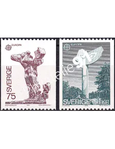 Suède, n° 831 à 832, collection timbres Europa