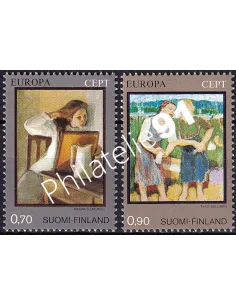 Finlande, n° 728 à 729, collection timbres Europa