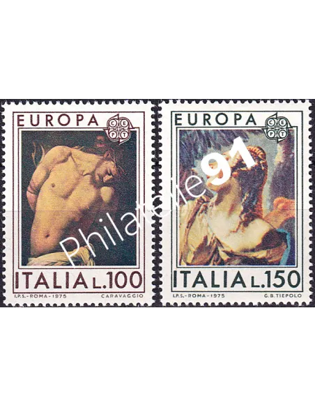 Italie n° 1222 à 1223, collection timbres d'Europa