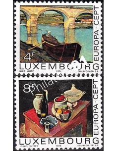 Luxembourg, n° 856 à 857, collection timbres Europa