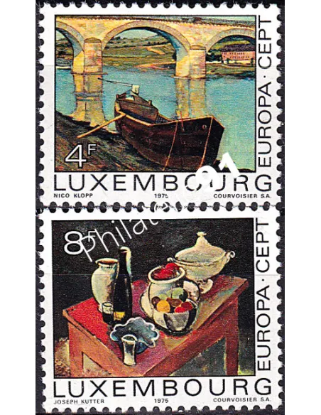 Luxembourg, n° 856 à 857, collection timbres Europa