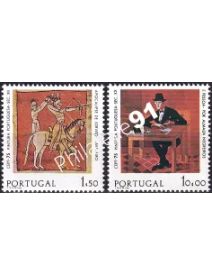 Portugal, n° 1261 à 1262, collection timbres Europa
