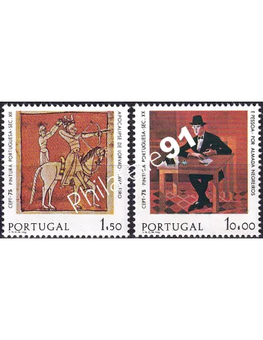 Portugal, n° 1261 à 1262, collection timbres Europa
