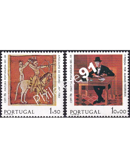 Portugal, n° 1261 à 1262, collection timbres Europa