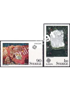 Suède, n° 880 à 881, collection timbres Europa