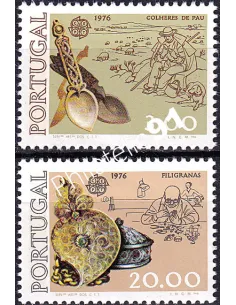 Portugal, n° 1291 à 1292, collection timbres Europa