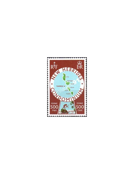 Nouvelles-Hébrides n° 520 neuf, timbres colonies francaises