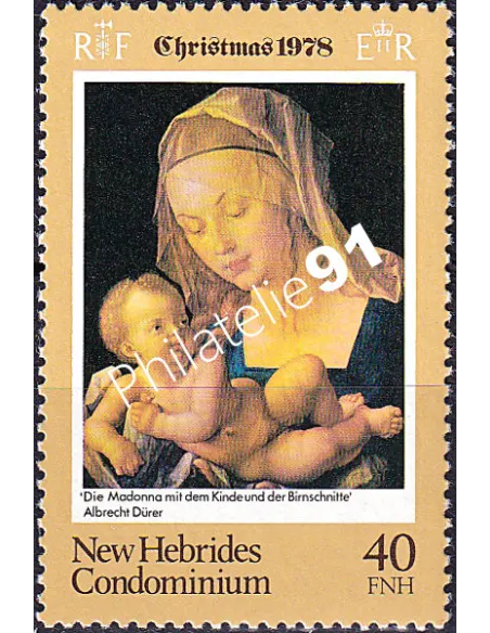 Nouvelles-Hébrides n° 548 neuf, timbres colonies francaises