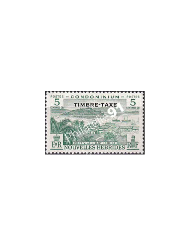 Nouvelles-Hébrides, timbre-taxe n° 36 neuf, colonies francaises