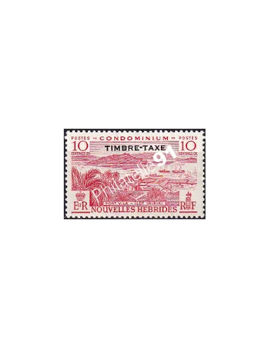 Nouvelles-Hébrides, timbre-taxe n° 37 neuf, colonies francaises