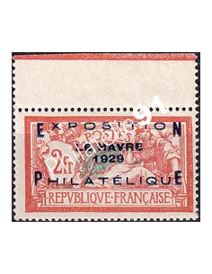 n° 257A neuf, avec bord interpanneaux, collection timbres France
