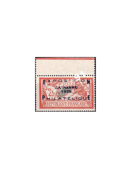 n° 257A neuf, avec bord interpanneaux, collection timbres France