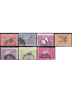MAROC, Mazagan à Marrakech, n° 62 à 68 oblitérés, Timbres des colonies