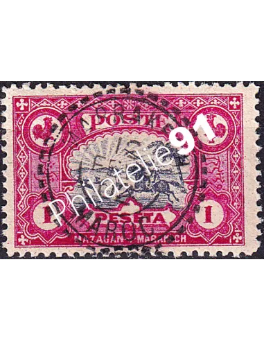 MAROC, Mazagan à Marrakech, n° 68 oblitéré, Timbres des colonies