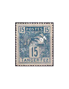 MAROC, Tanger à Fez, n° 123 charnière, Timbres des colonies