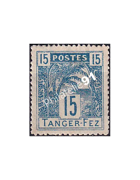 MAROC, Tanger à Fez, n° 123 charnière, Timbres des colonies
