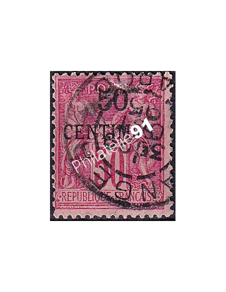MAROC, n° 6 oblitéré, collection timbres colonies françaises