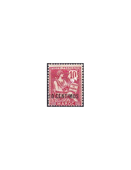 MAROC, n° 12 charnière, collection timbres colonies françaises