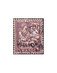 MAROC, n° 13 oblitéré, collection timbres colonies françaises