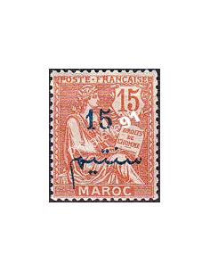 MAROC, n° 30 charnière, collection timbres colonies françaises