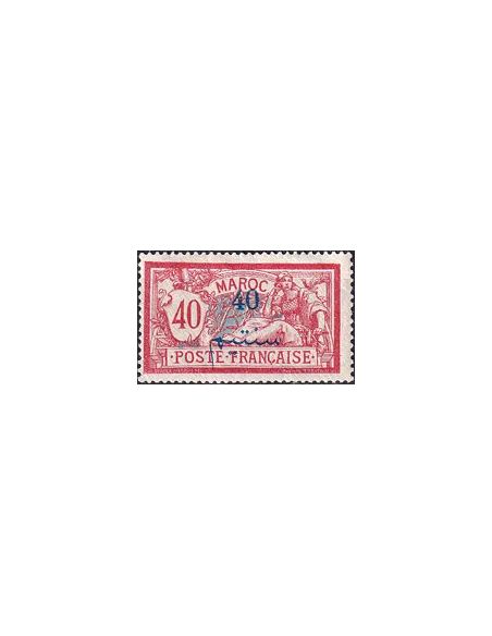 MAROC, n° 34 charnière, collection timbres colonies françaises