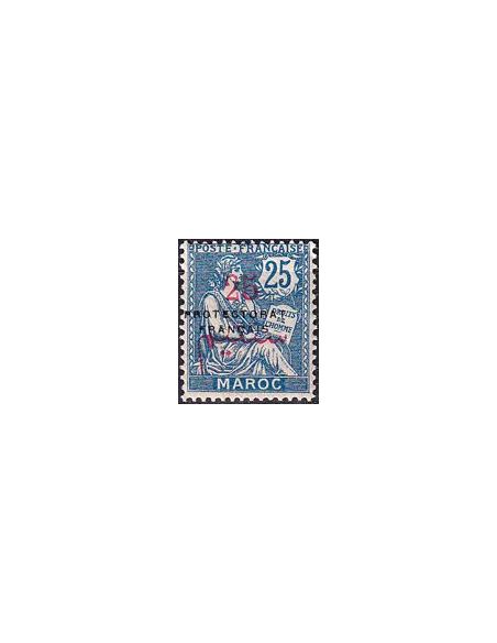 MAROC, n° 44 charnière, collection timbres colonies françaises