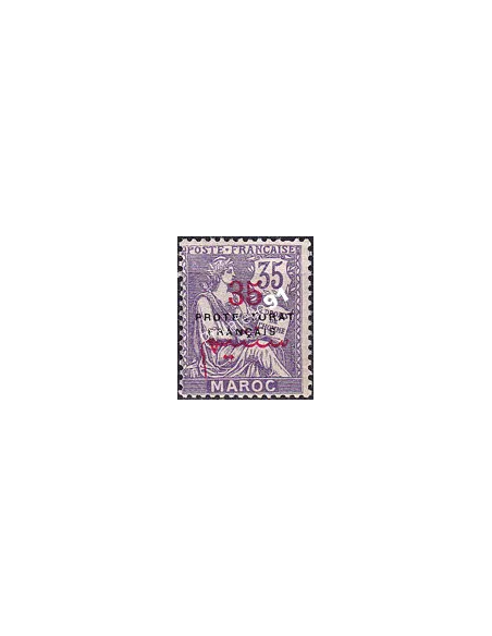 MAROC, n° 47 charnière, collection timbres colonies françaises