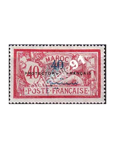 MAROC, n° 48 charnière, collection timbres colonies françaises