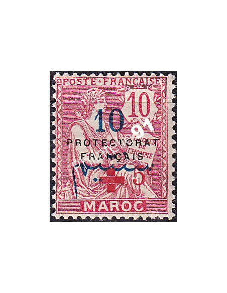 MAROC, n° 55 charnière, collection timbres colonies françaises