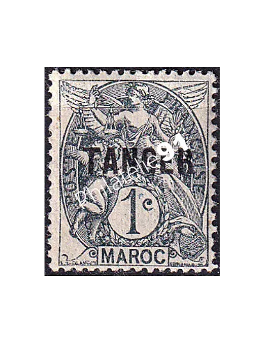 MAROC, n° 80a charnière, collection timbres colonies françaises
