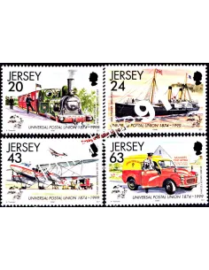 JERSEY - n°  866 à 869 - Transports postaux à Jersey