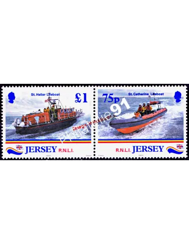 JERSEY - n°  870 à 871 - Bateaux de sauvetage