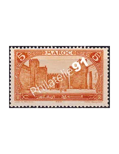 MAROC, n° 101 charnière, collection timbres colonies françaises