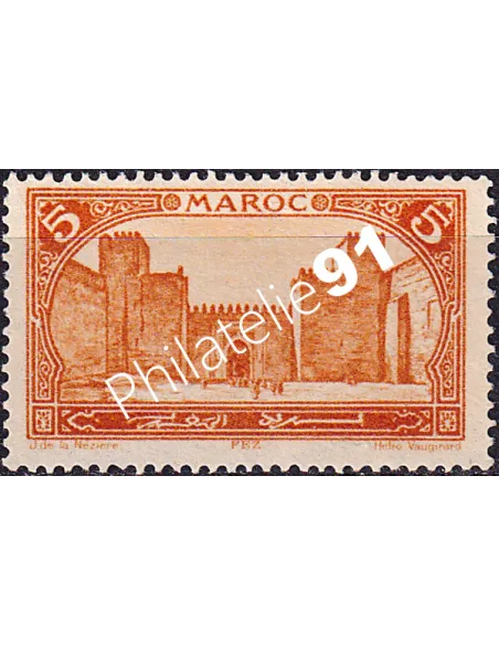 MAROC, n° 101 charnière, collection timbres colonies françaises