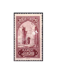 MAROC, n° 104 charnière, collection timbres colonies françaises