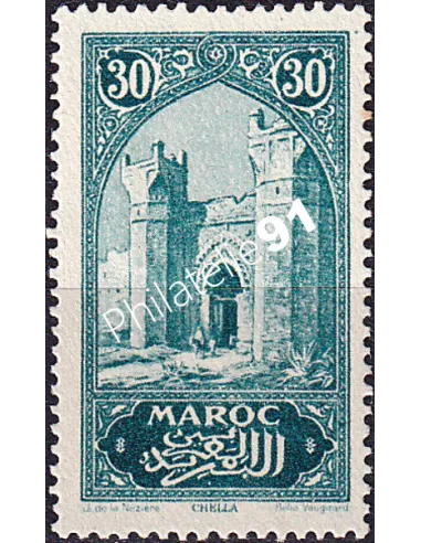MAROC, n° 108 charnière, collection timbres colonies françaises