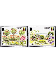 JERSEY - n°  879 à 880 - Parcs