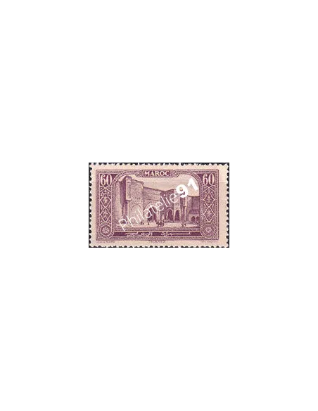 MAROC, n° 114 neuf, collection timbres colonies françaises