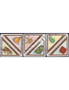 BENIN, n° 808 à 813 oblitérés, collection timbres colonies frainçaises