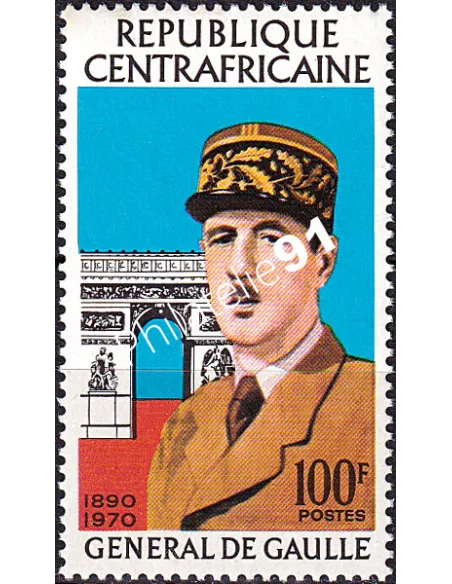 Centrafrique, n° 148 neuf, collection timbres colonies françaises