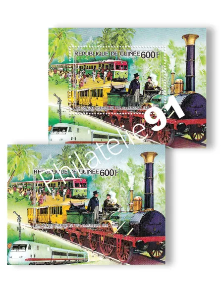 GUINEE, BF n° 66 neuf, dentelé + non dentelé , timbres colonies