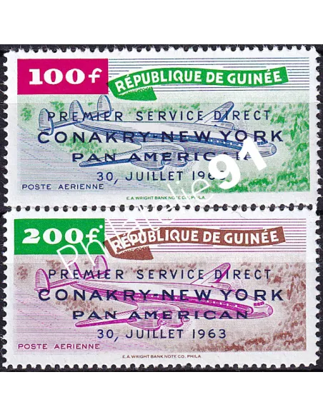 GUINEE, PA n° 36 à 37 neufs, timbres colonies françaises
