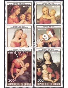 GUINEE, n° 915 à 918 + PA n° 251 à 252, timbres colonies françaises