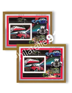 Madagascar, BF n° 49 neuf, dentelé + non dentelé , timbres colonies