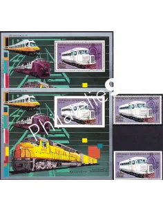 Madagascar, n° 887, TP et BF dentelés + ND , timbres colonies