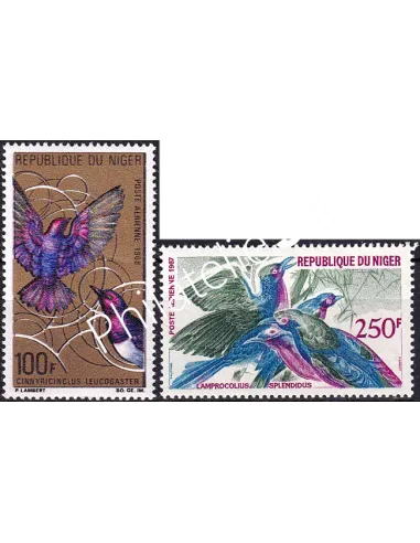 NIGER, PA n° 86 à 87 neufs, timbres colonies françaises