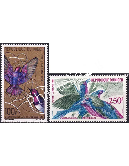 NIGER, PA n° 86 à 87 neufs, timbres colonies françaises